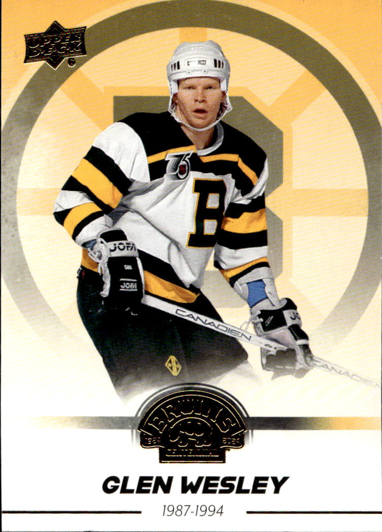 GLEN WESLEY 23-24 UD Boston Bruins Centennial Hobby