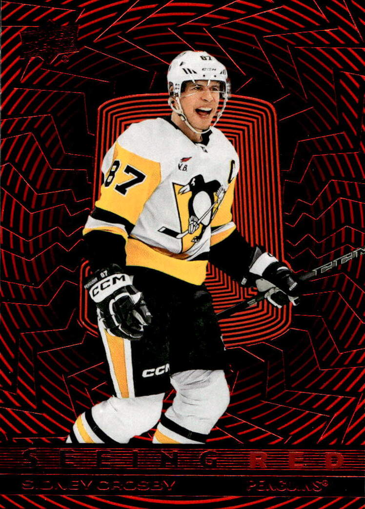 Seeing Red SIDNEY CROSBY 23-24 UD Extended Series