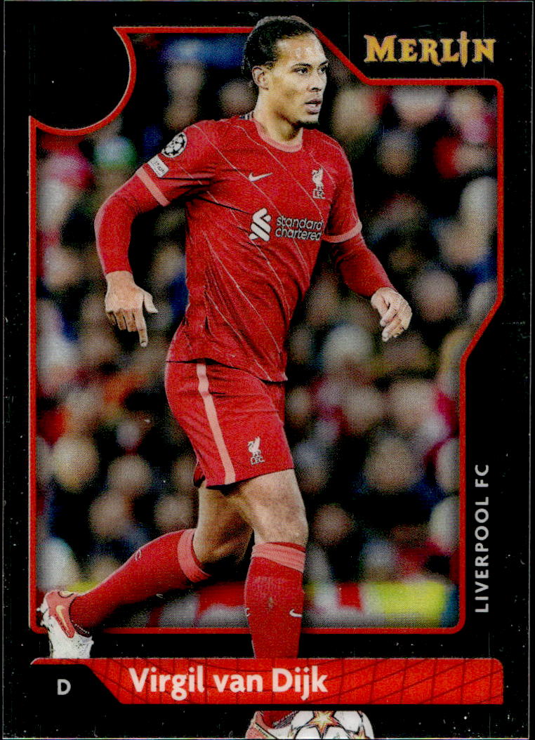 VIRGIL VAN DIJK 21-22 Topps Merlin Collection Chrome UCL