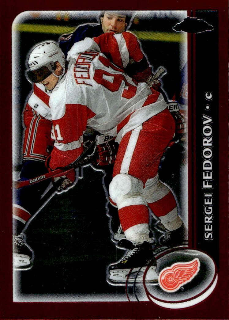 SERGEI FEDOROV 02-03 Topps Chrome Hockey