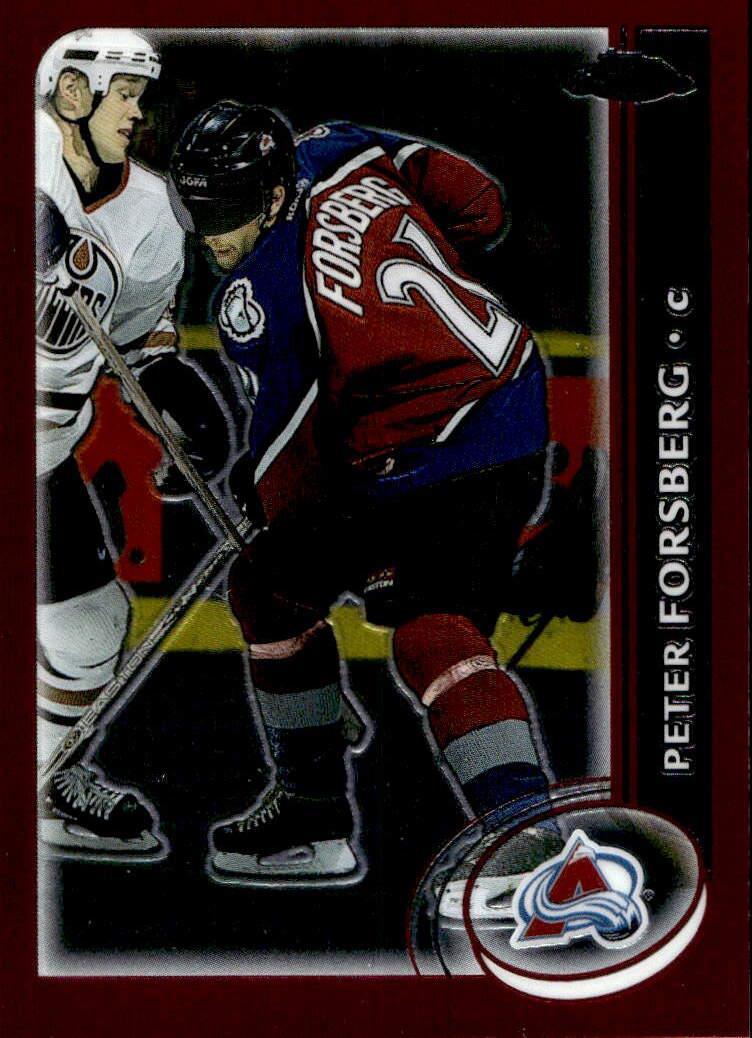 PETER FORSBERG 02-03 Topps Chrome Hockey