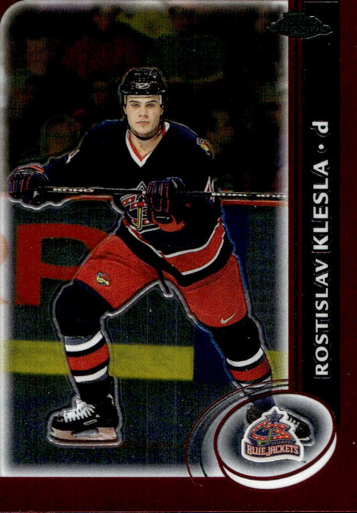 ROSTISLAV KLESLA 02-03 Topps Chrome Hockey