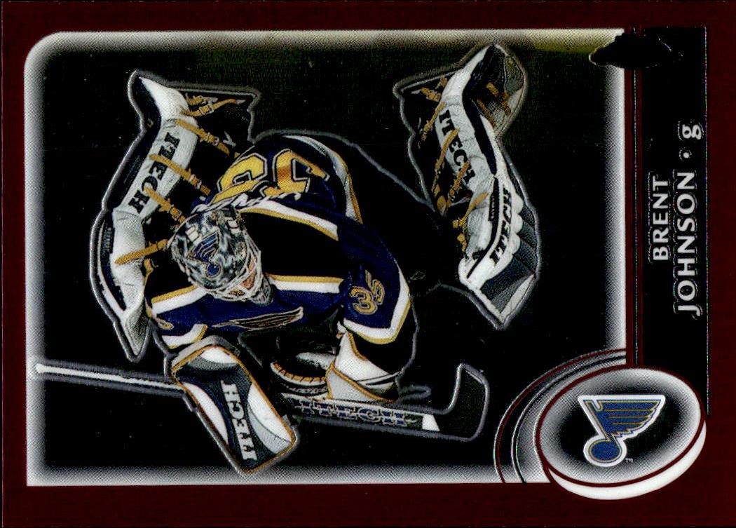 BRENT JOHNSON 02-03 Topps Chrome Hockey