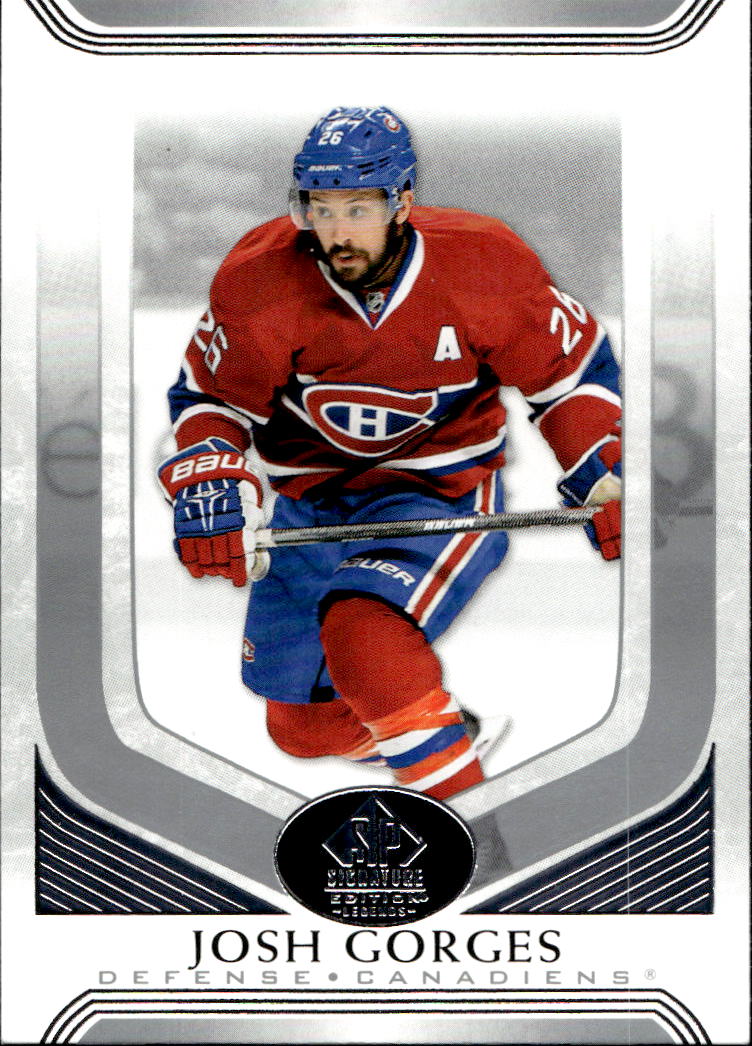 JOSH GORGES 20-21 UD SP Signature Legends