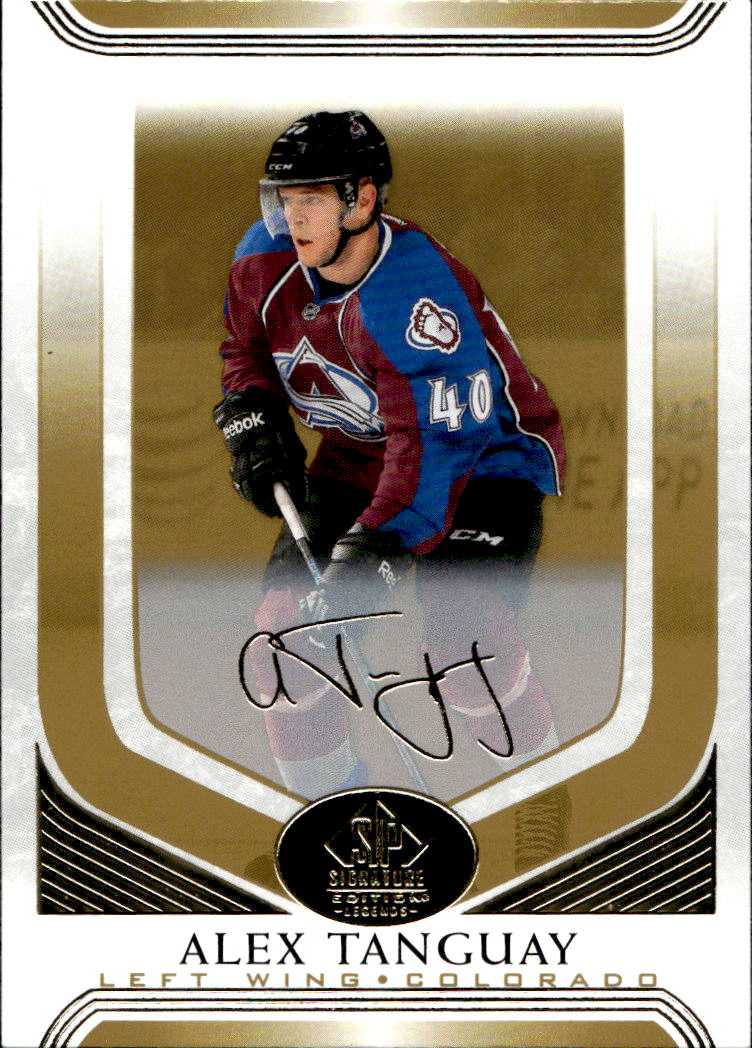 Gold Foil ALEX TANGUAY 20-21 UD SP Signature Legends