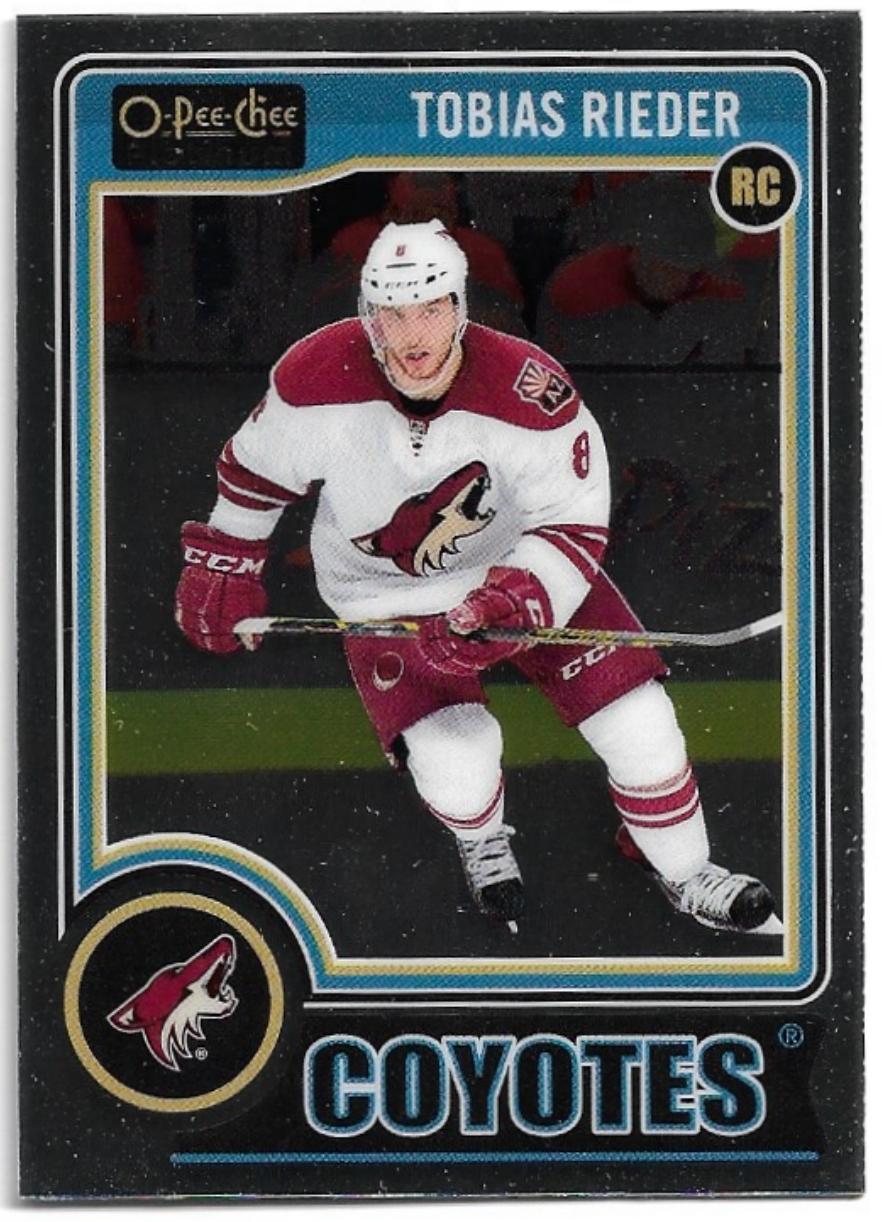 Rookie TOBIAS RIEDER 14-15 UD O-Pee-Chee OPC Platinum