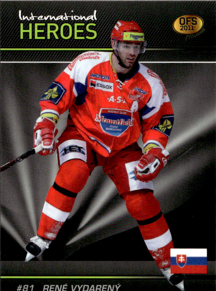 Silver International Heroes RENÉ VYDARENÝ 2011 OFS Premium 1 of 350