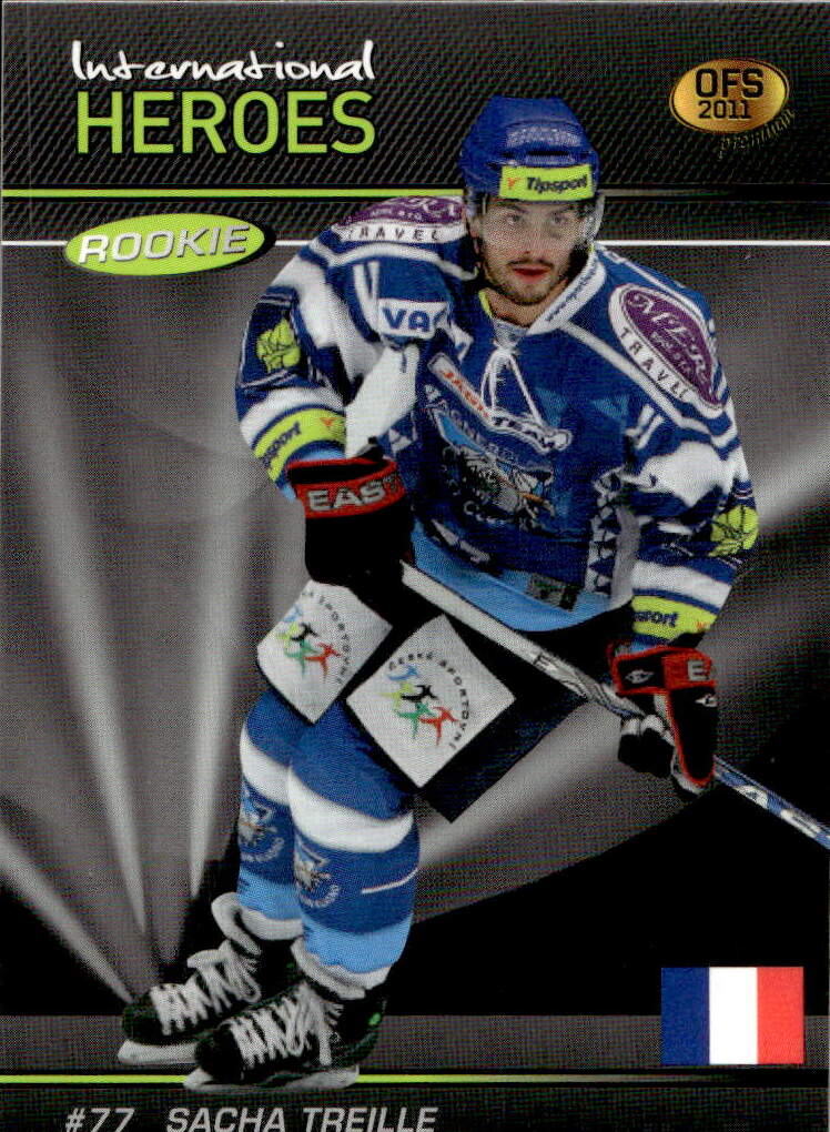Silver International Heroes SACHA TREILLE 2011 OFS Premium 1 of 350