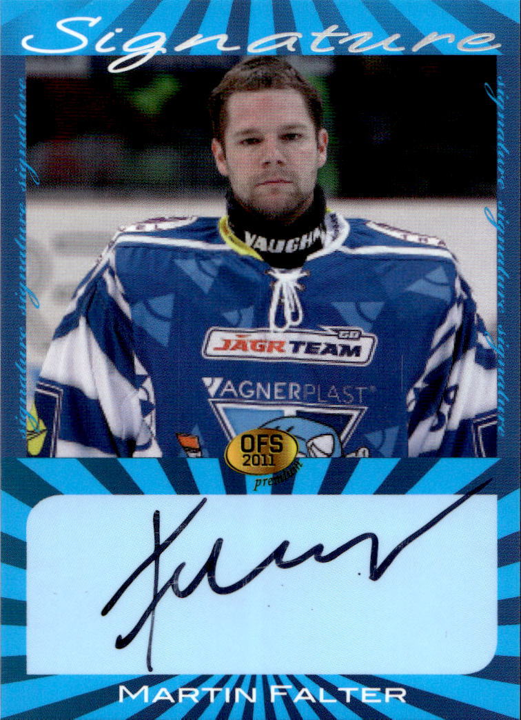 Auto Red Signature MARTIN FALTER 2011 OFS Premium /76