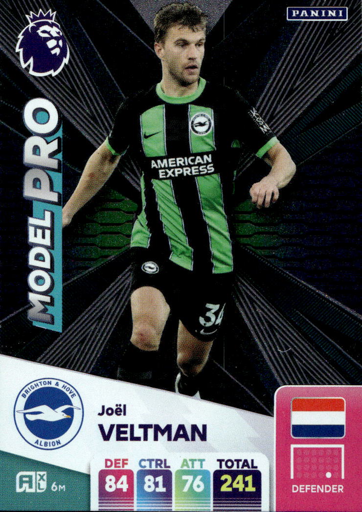 Model Pro JOEL VELTMAN 2025 Panini Adrenalyn XL Premier League