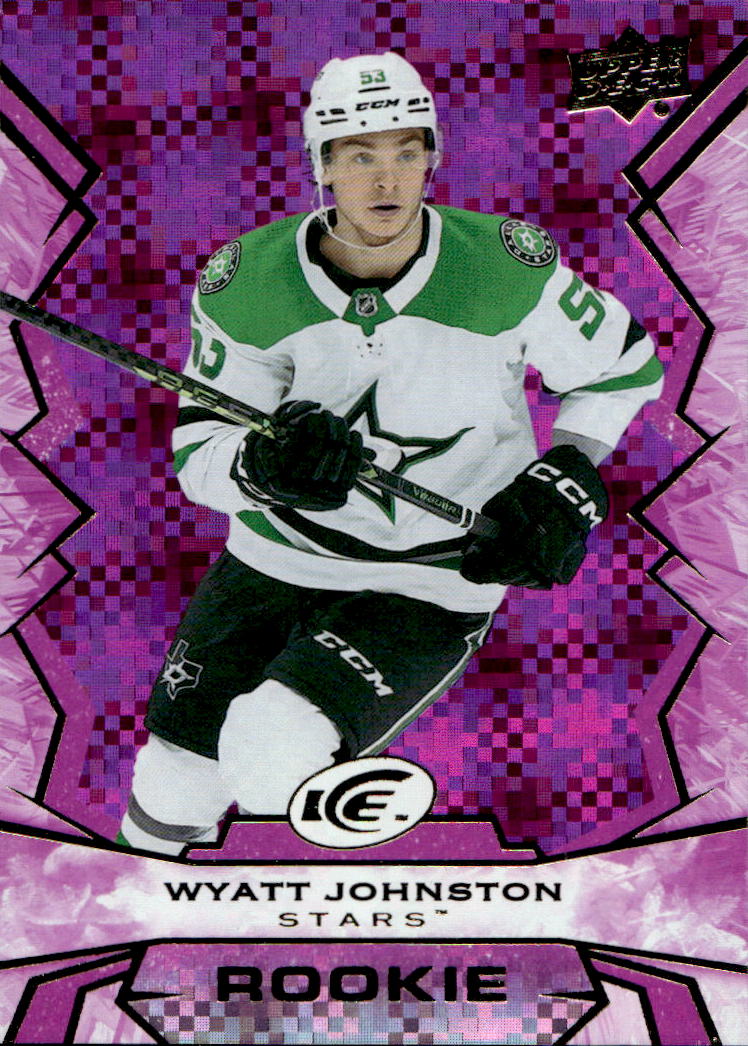 Rookie Purple WYATT JOHNSTON 22-23 UD Ice