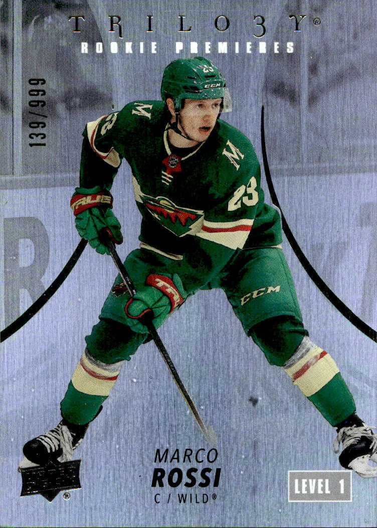 Rookie Premieres Level 1 MARCO ROSSI 22-23 UD Trilogy /999