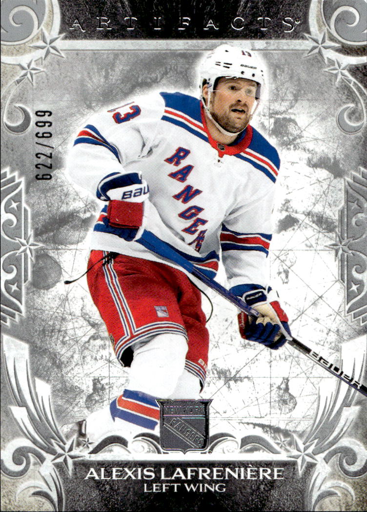 Silver ALEXIS LAFRENIERE 24-25 UD Artifacts /699