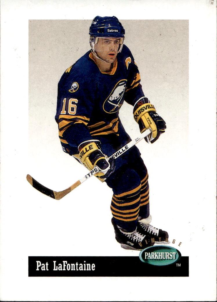 Vintage PAT LAFONTAINE 94-95 Parkhurst (skvrna vpravo nahoře)