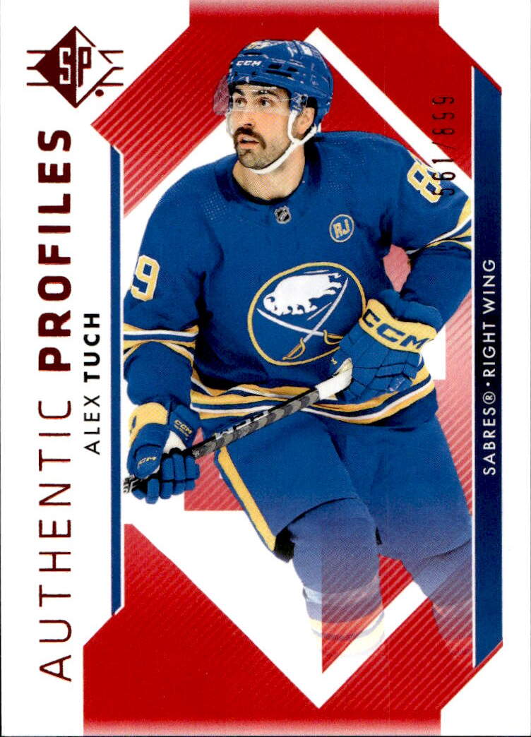 Red Authentic Profiles ALEX TUCH 23-24 UD SP Hockey /899