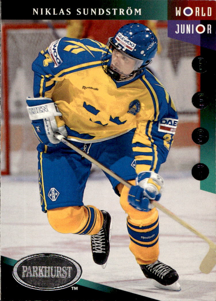 World Junior Best NIKLAS SUNDSTROM 93-94 Parkhurst