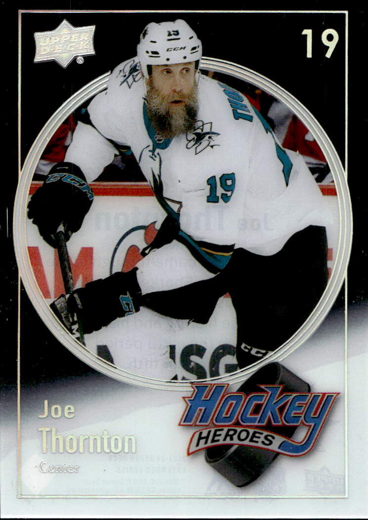 Hockey Heroes JOE THORNTON 23-24 UD Extended Series
