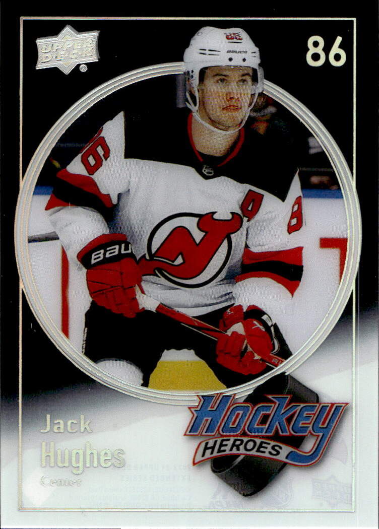 Hockey Heroes JACK HUGHES 23-24 UD Extended Series