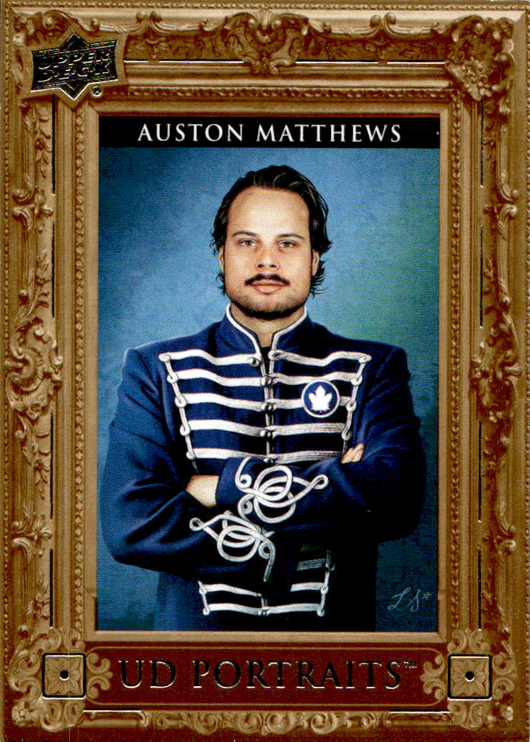 UD Portraits AUSTON MATTHEWS 23-24 UD Series 1 (decentně světlé růžky)