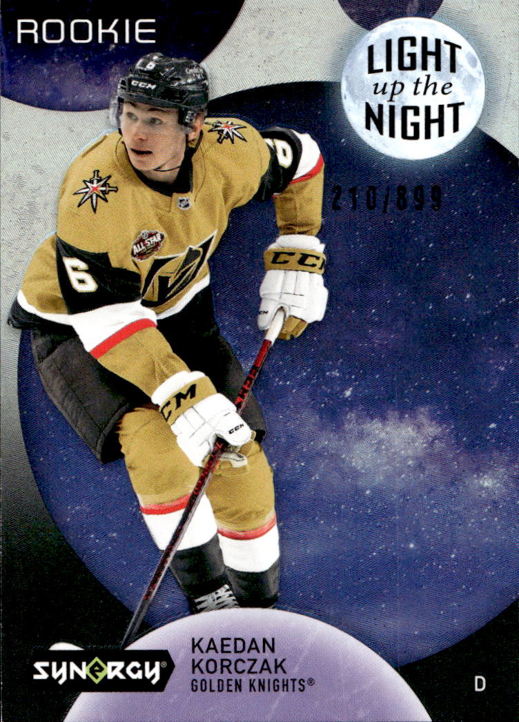 Rookie Light up the Night KAEDAN KORCZAK 22-23 UD Synergy /899
