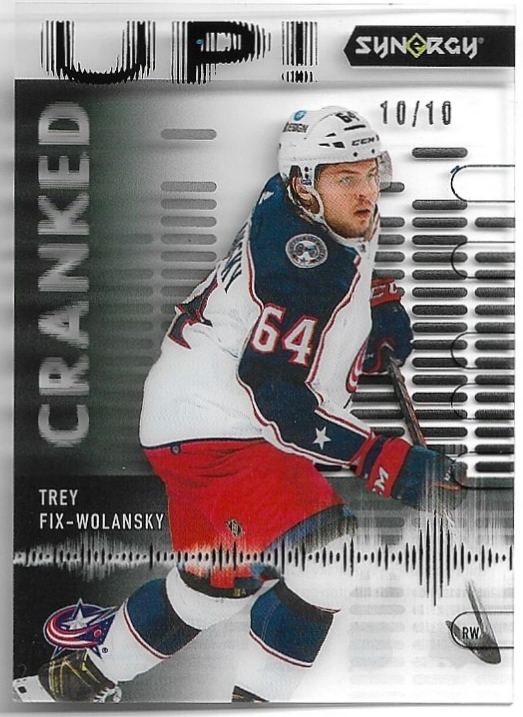 Rookie Black Cranked Up TREY FIX-WOLANSKY 22-23 UD Synergy /10