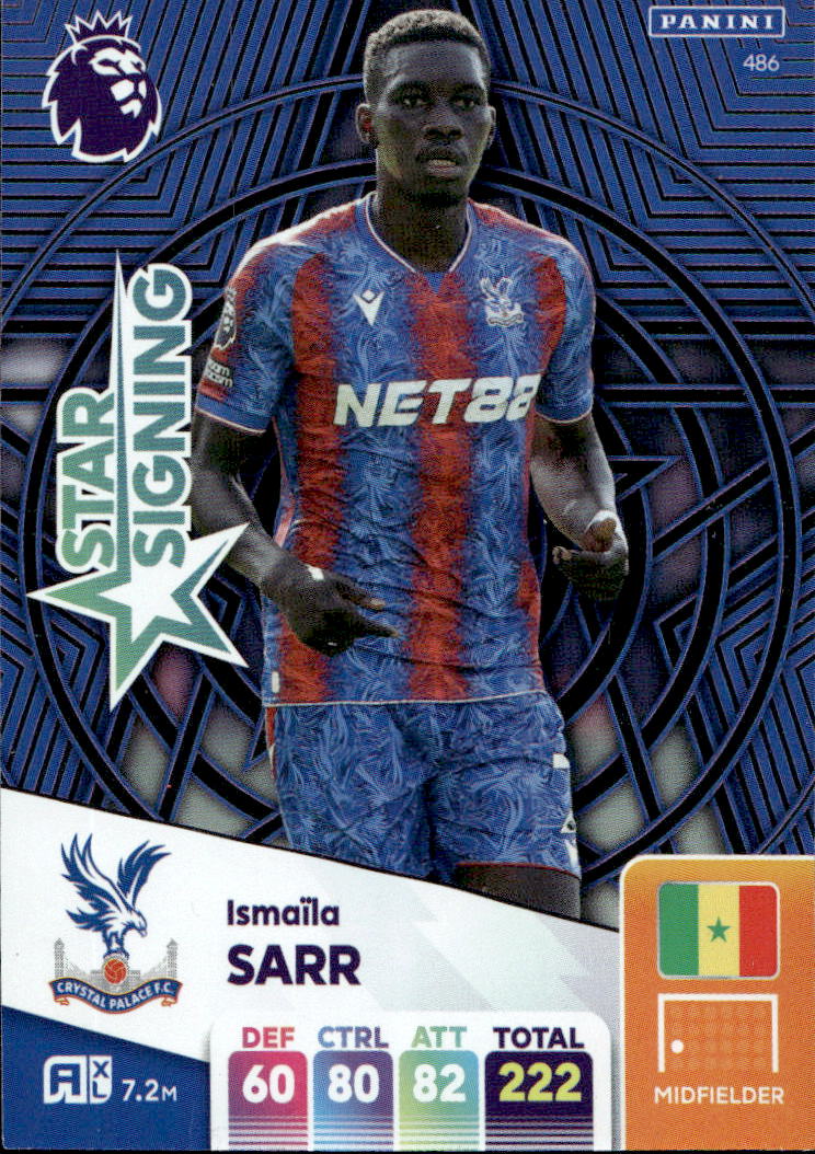 Star Signing ISMAILA SARR 2025 Panini Adrenalyn XL Premier League