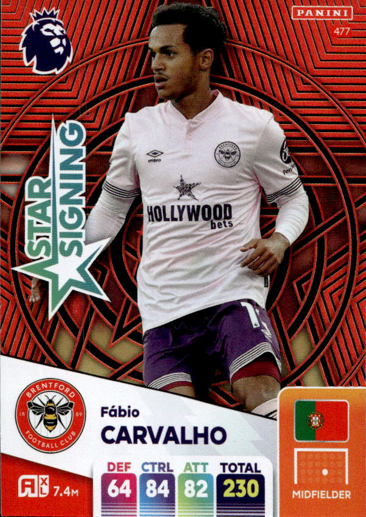 Star Signing FABIO CARVALHO 2025 Panini Adrenalyn XL Premier League