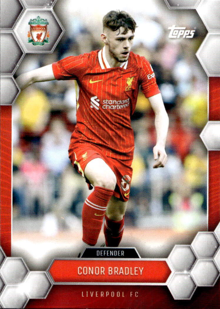 CONOR BRADLEY 24-25 Topps Liverpool Official Fan Set