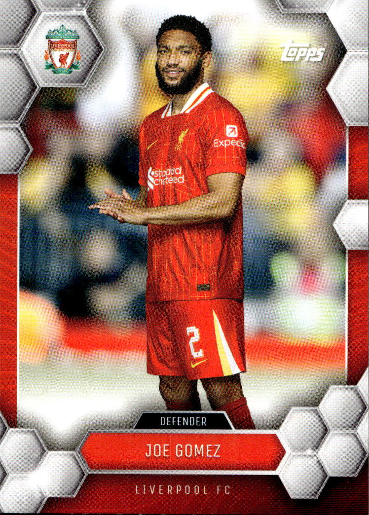 JOE GOMEZ 24-25 Topps Liverpool Official Fan Set