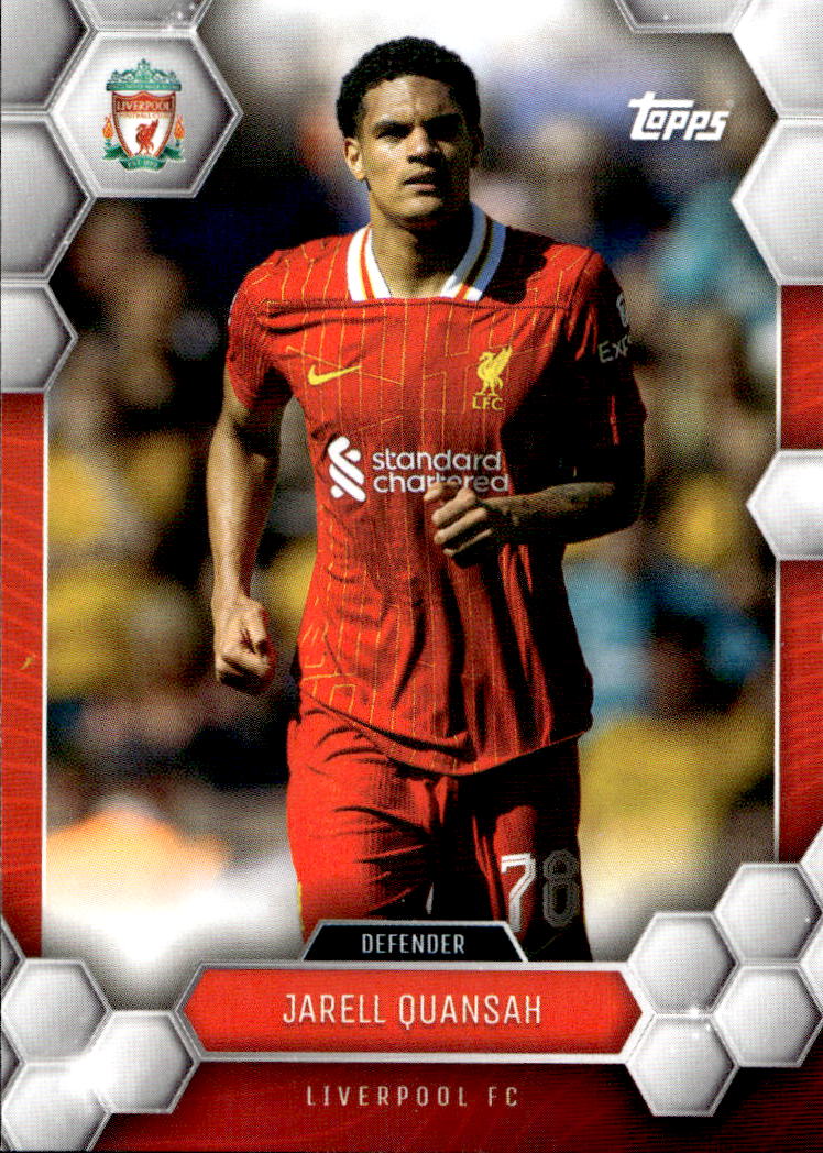 JARELL QUANSAH 24-25 Topps Liverpool Official Fan Set