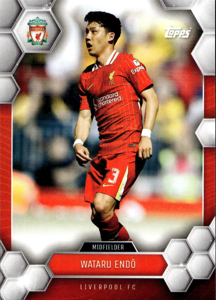 WATARU ENDO 24-25 Topps Liverpool Official Fan Set