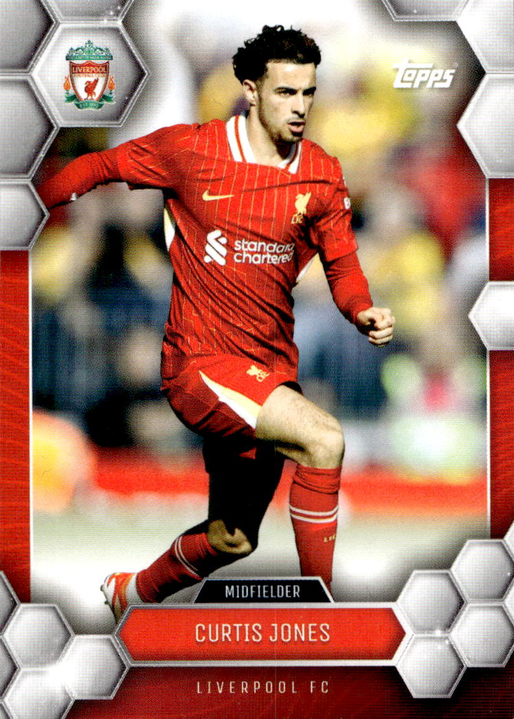 CURTIS JONES 24-25 Topps Liverpool Official Fan Set