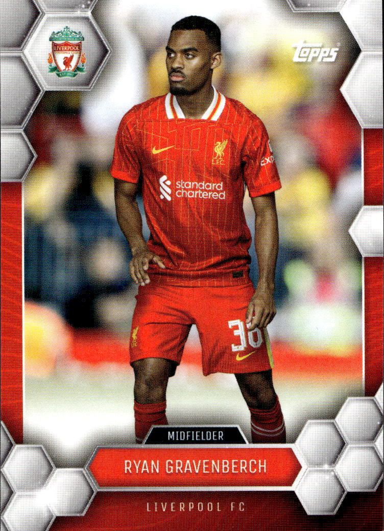 RYAN GRAVENBERCH 24-25 Topps Liverpool Official Fan Set