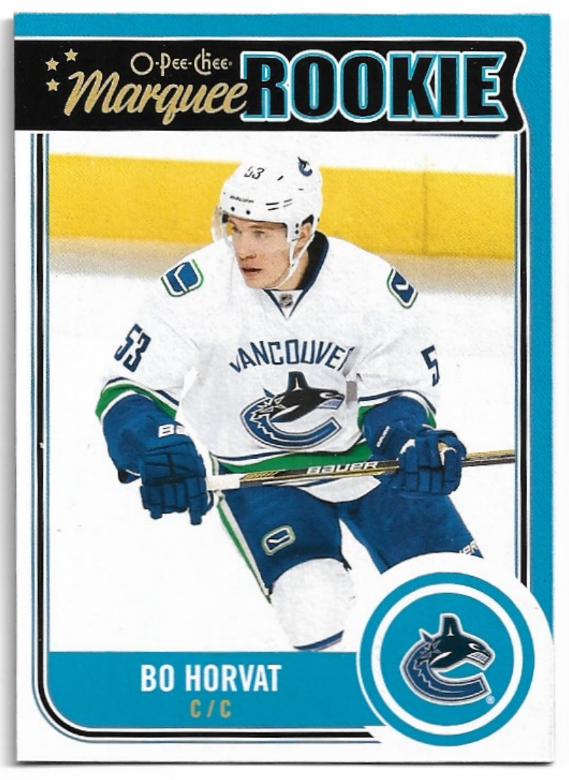 Marquee Rookie BO HORVAT 14-15 UD O-Pee-Chee OPC