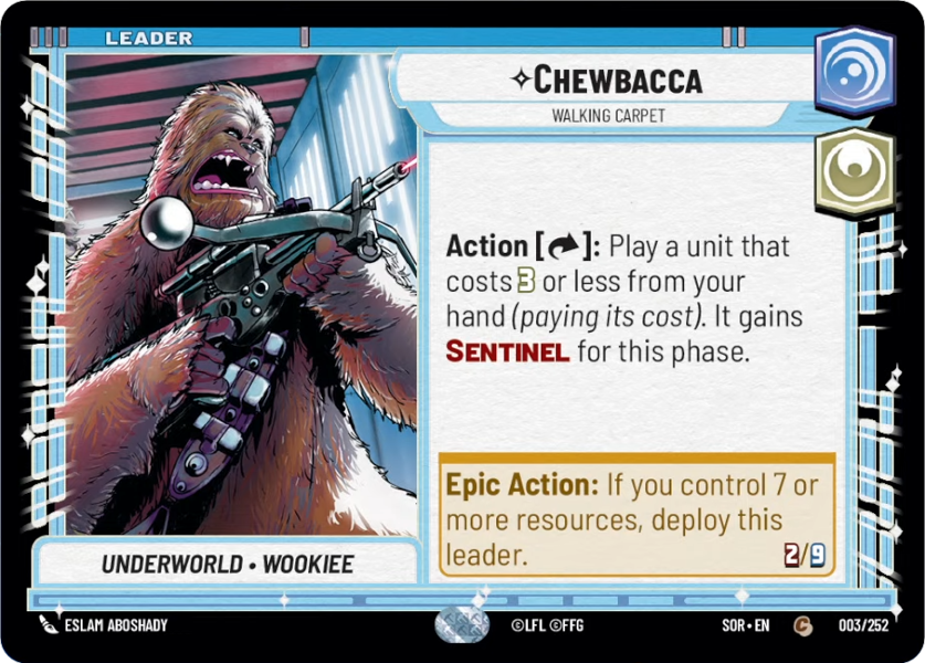 Leader - CHEWBACCA - Unlimited Spark of Rebellion
