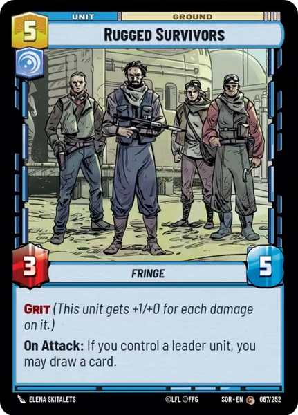 RUGGED SURVIVORS - Unlimited Spark of Rebellion