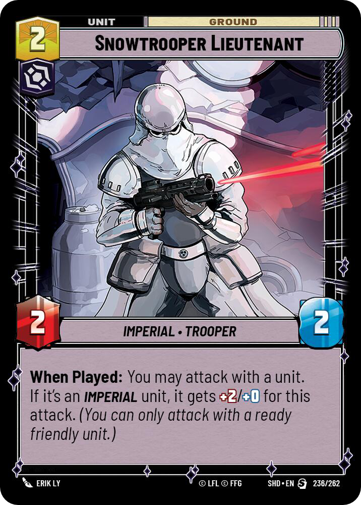 SNOWTROOPER LIEUTENANT - Unlimited Spark of Rebellion
