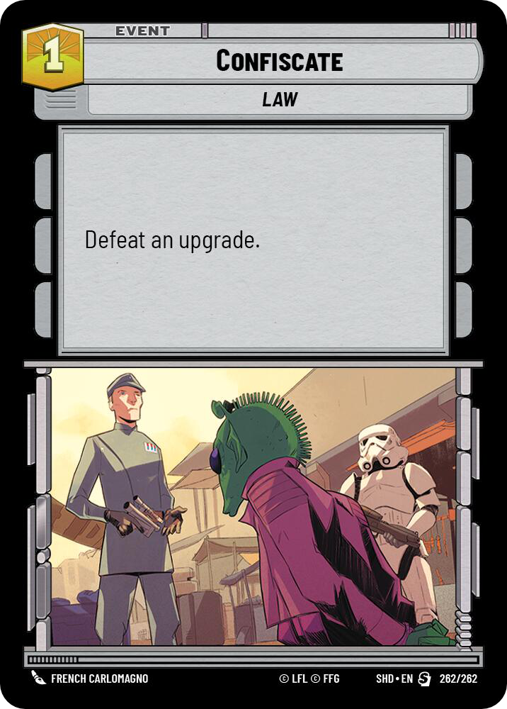 CONFISCATE - Unlimited Spark of Rebellion