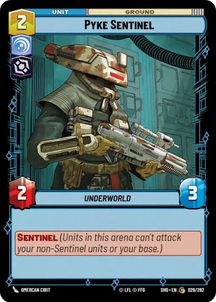 PYKE SENTINEL - Unlimited Shadows of the Galaxy