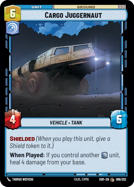 CARGO JUGGERNAUT - Unlimited Shadows of the Galaxy