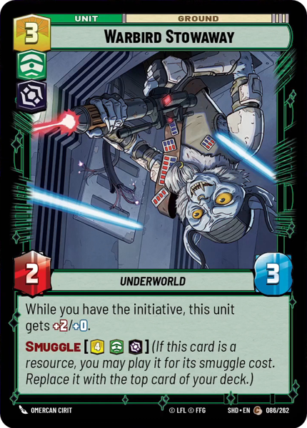 WARBIRD STOWAWAY - Unlimited Shadows of the Galaxy