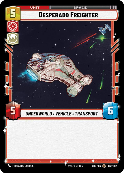 DESPERADO FREIGHTER - Unlimited Shadows of the Galaxy