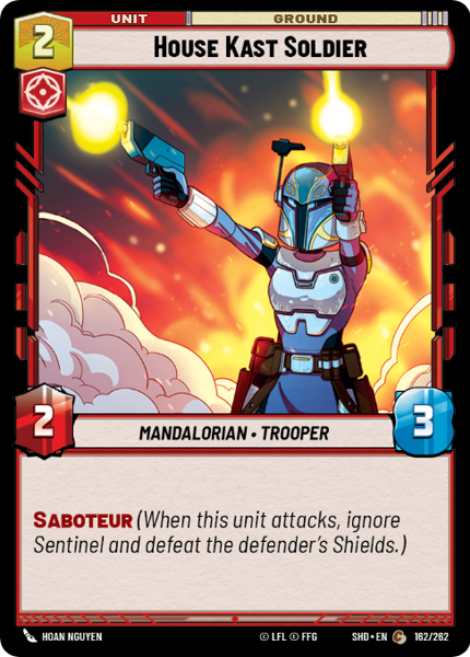 HOUSE KAST SOLDIER - Unlimited Shadows of the Galaxy