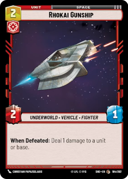 RHOKAI GUNSHIP - Unlimited Shadows of the Galaxy