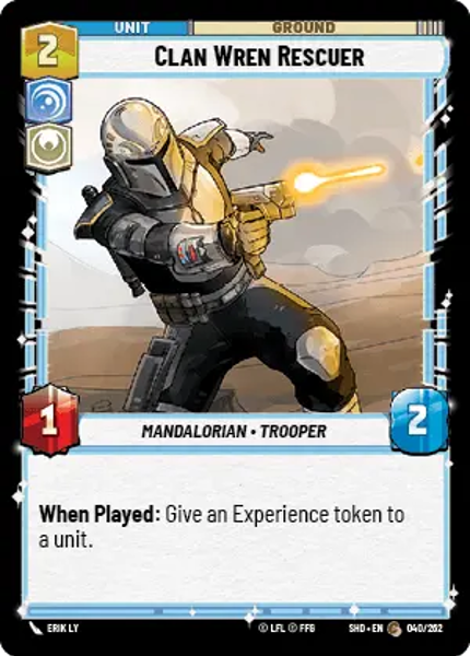 Foil - CLAN WREN RESCUER - Unlimited Shadows of the Galaxy