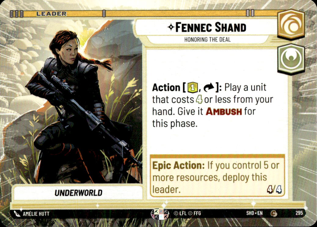Hyperspace - Leader - FENNEC SHAND - Unlimited Shadows of the Galaxy