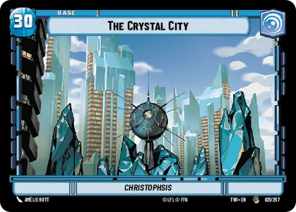 Base - THE CRYSTAL CITY/BATTLE DROID - Unlimited Twilight of the Republic