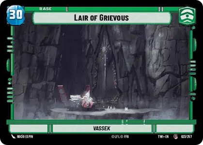 Base - LAIR OF GRIEVOUS/BATTLE DROID - Unlimited Twilight of the Republic
