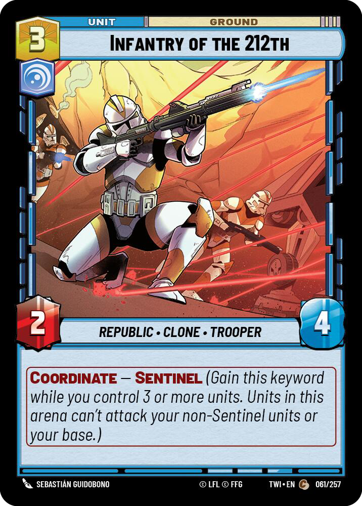 INFANTRY OF THE 212TH - Unlimited Twilight of the Republic