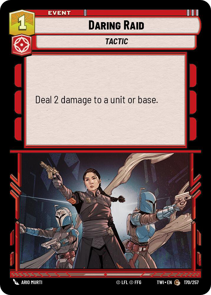DARING RAID - Unlimited Twilight of the Republic